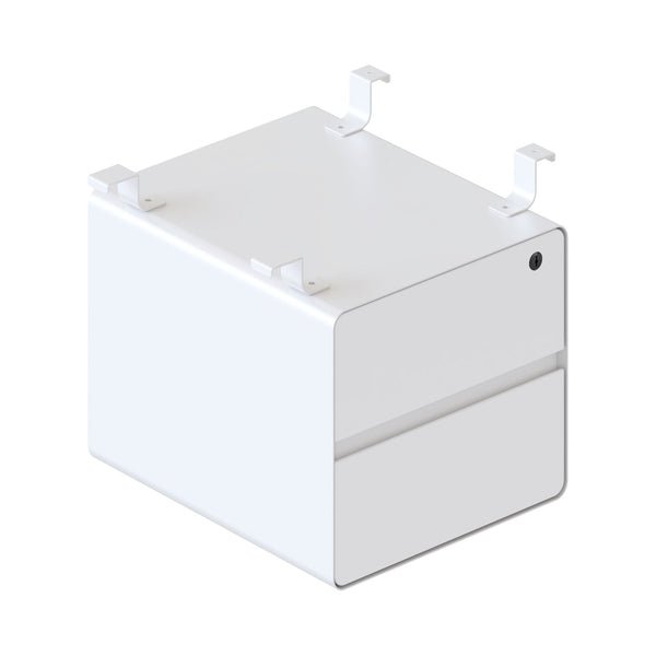 Deluxe Infinity 2 Drawer Hanging Pedestal