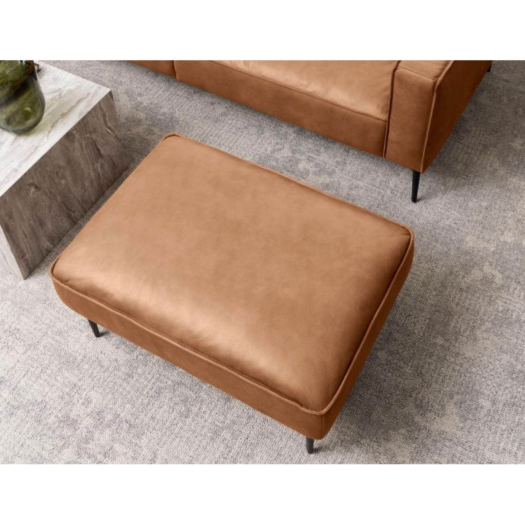 Enzo 3 Seater Leather Sofa