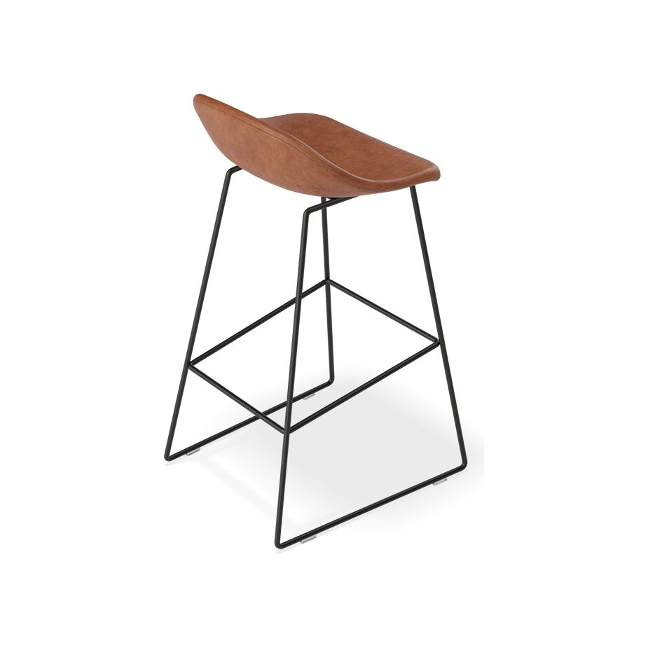 Pop Stool Upholstered Seat