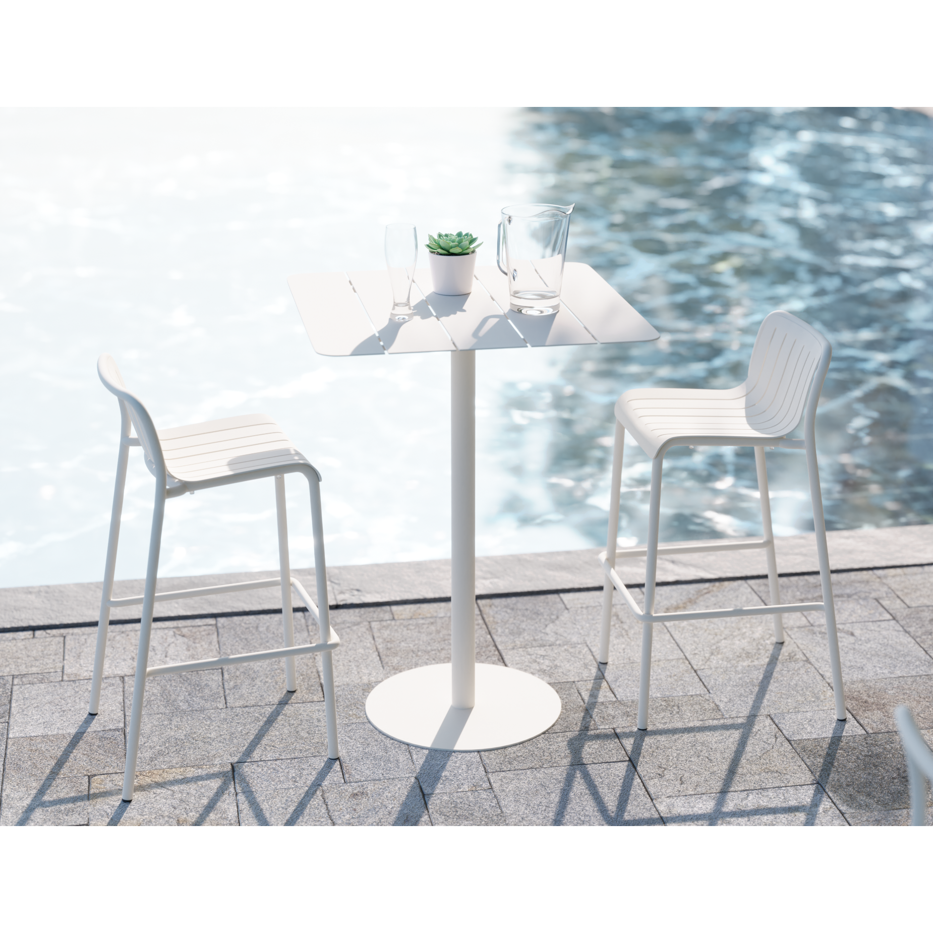 Roku Outdoor Bar Stool