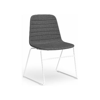 Sofia Chair with sled base