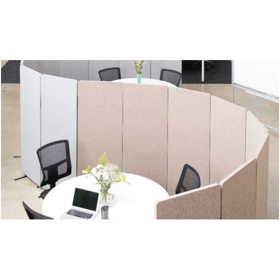 ZIP Acoustic Divider Screen - Single Extension Panel