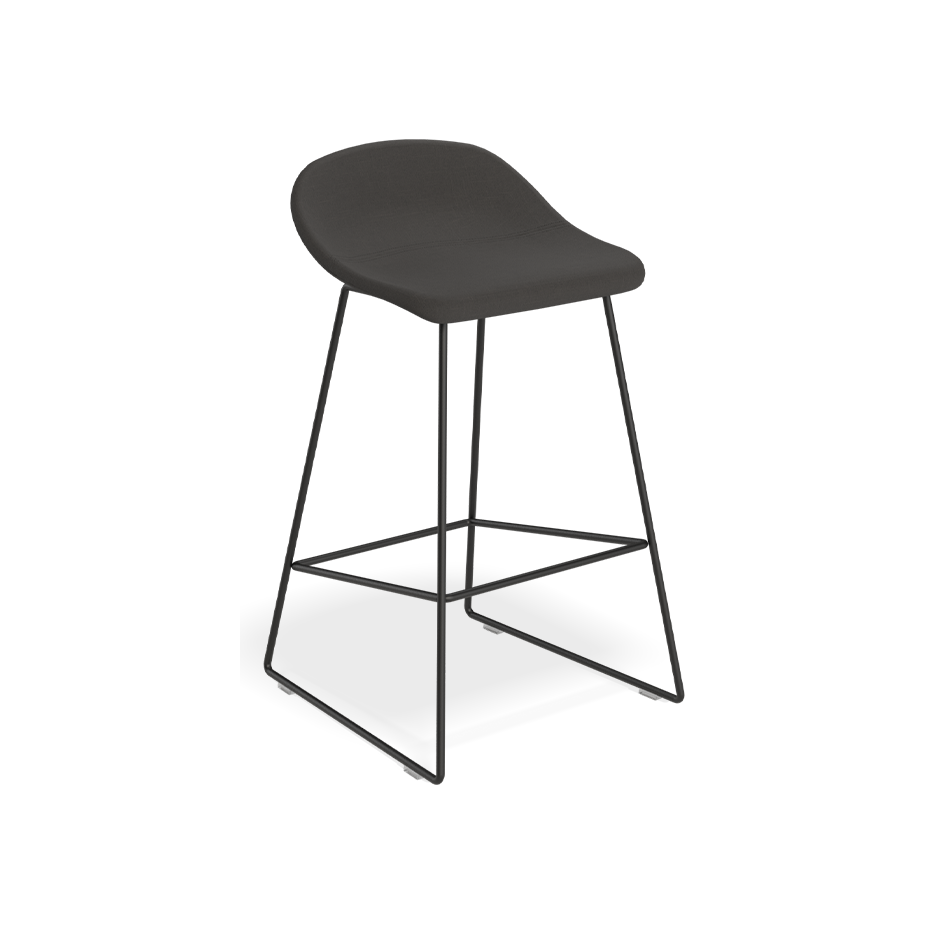 Pop Stool Upholstered Seat