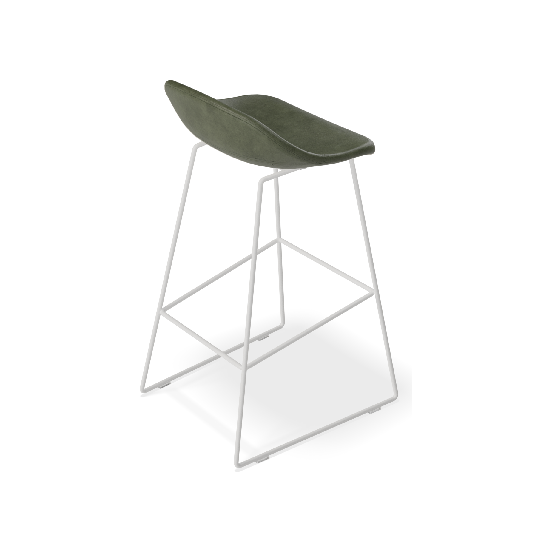 Pop Stool Upholstered Seat