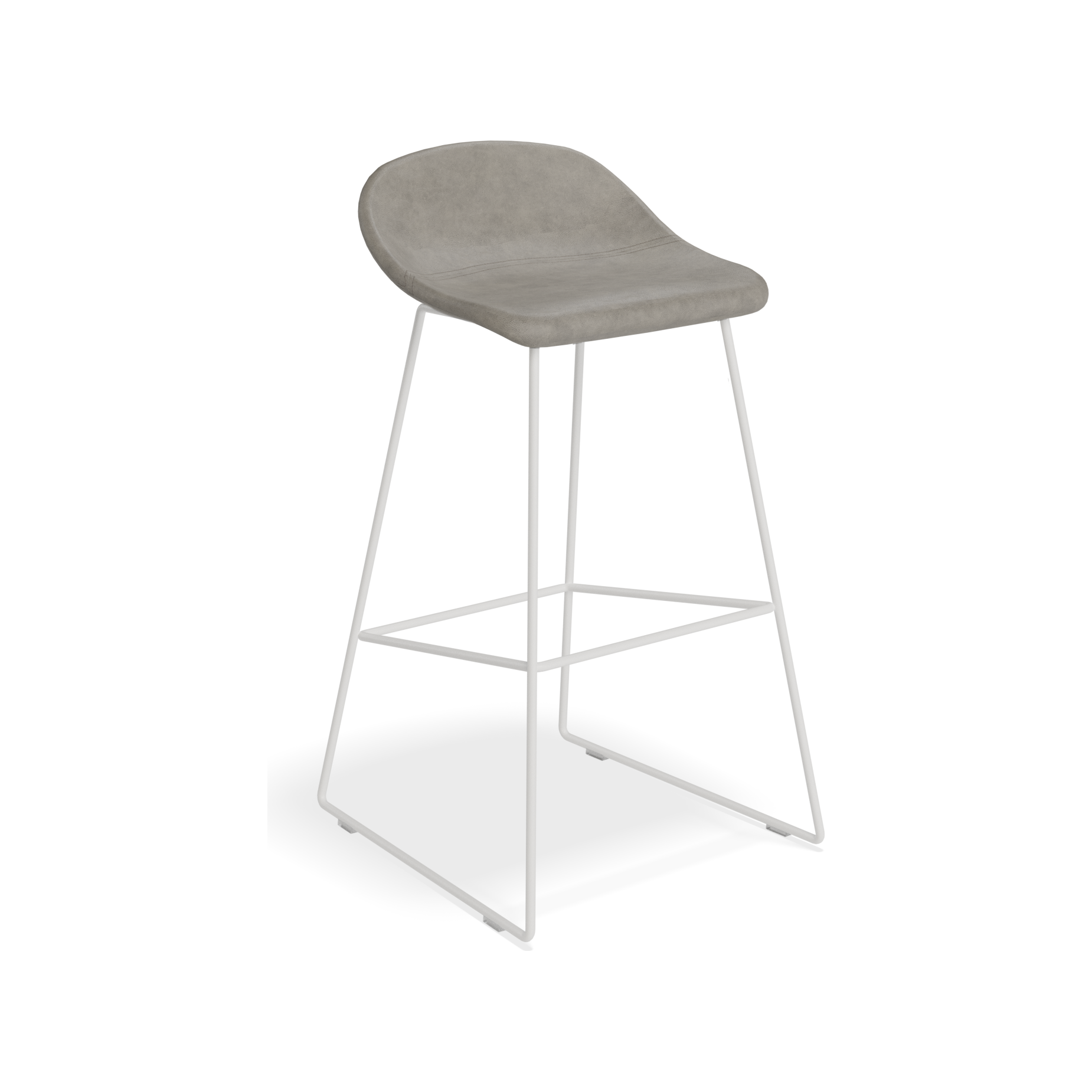 Pop Stool Upholstered Seat