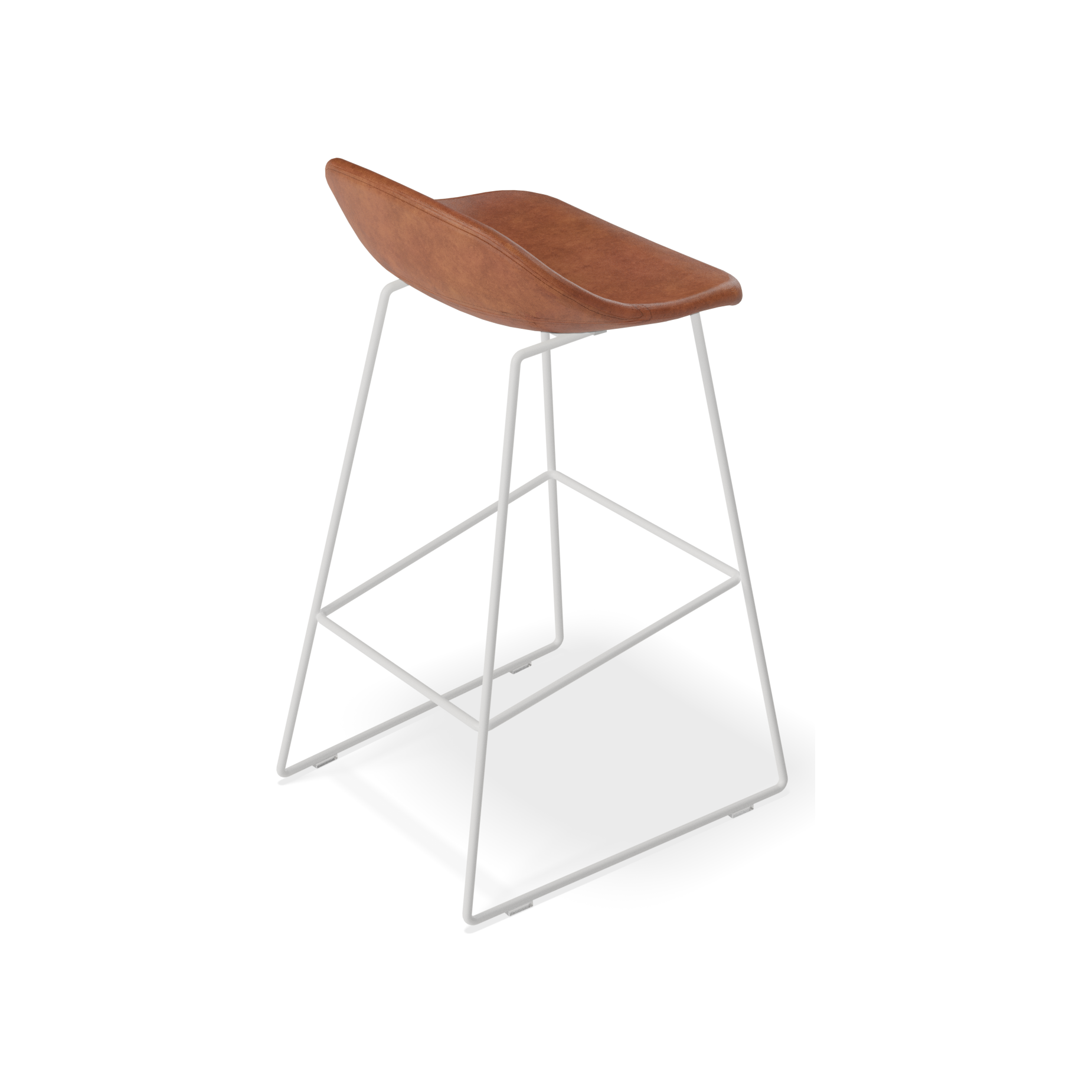 Pop Stool Upholstered Seat