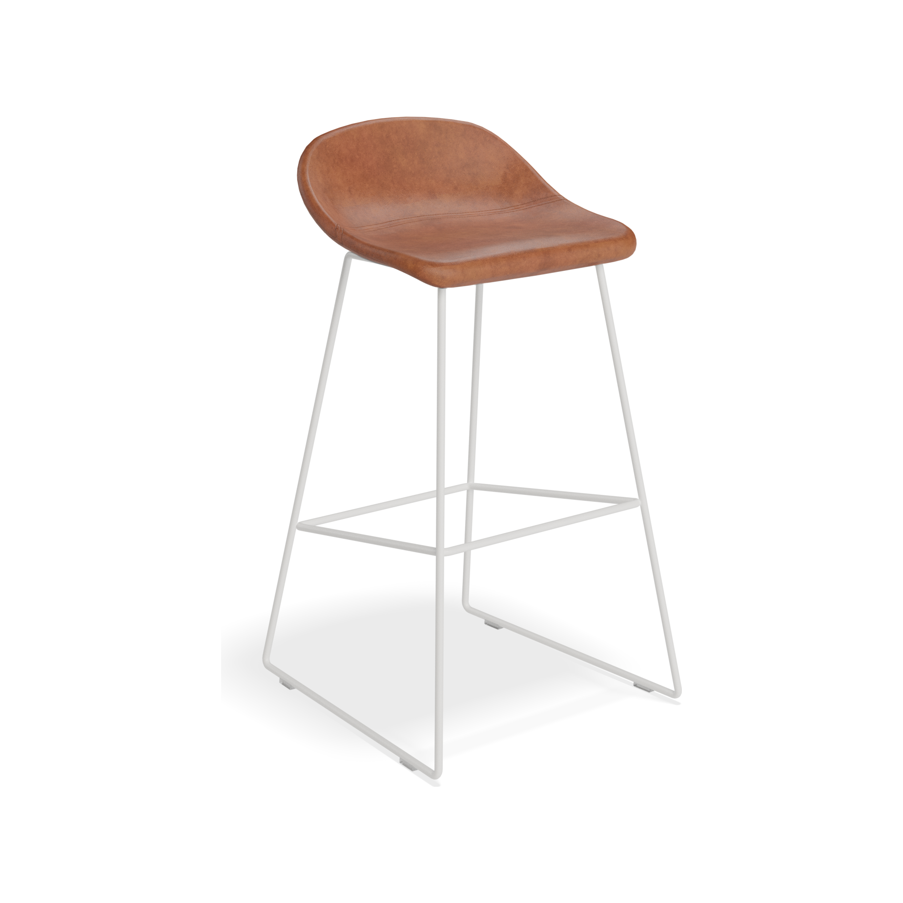 Pop Stool Upholstered Seat