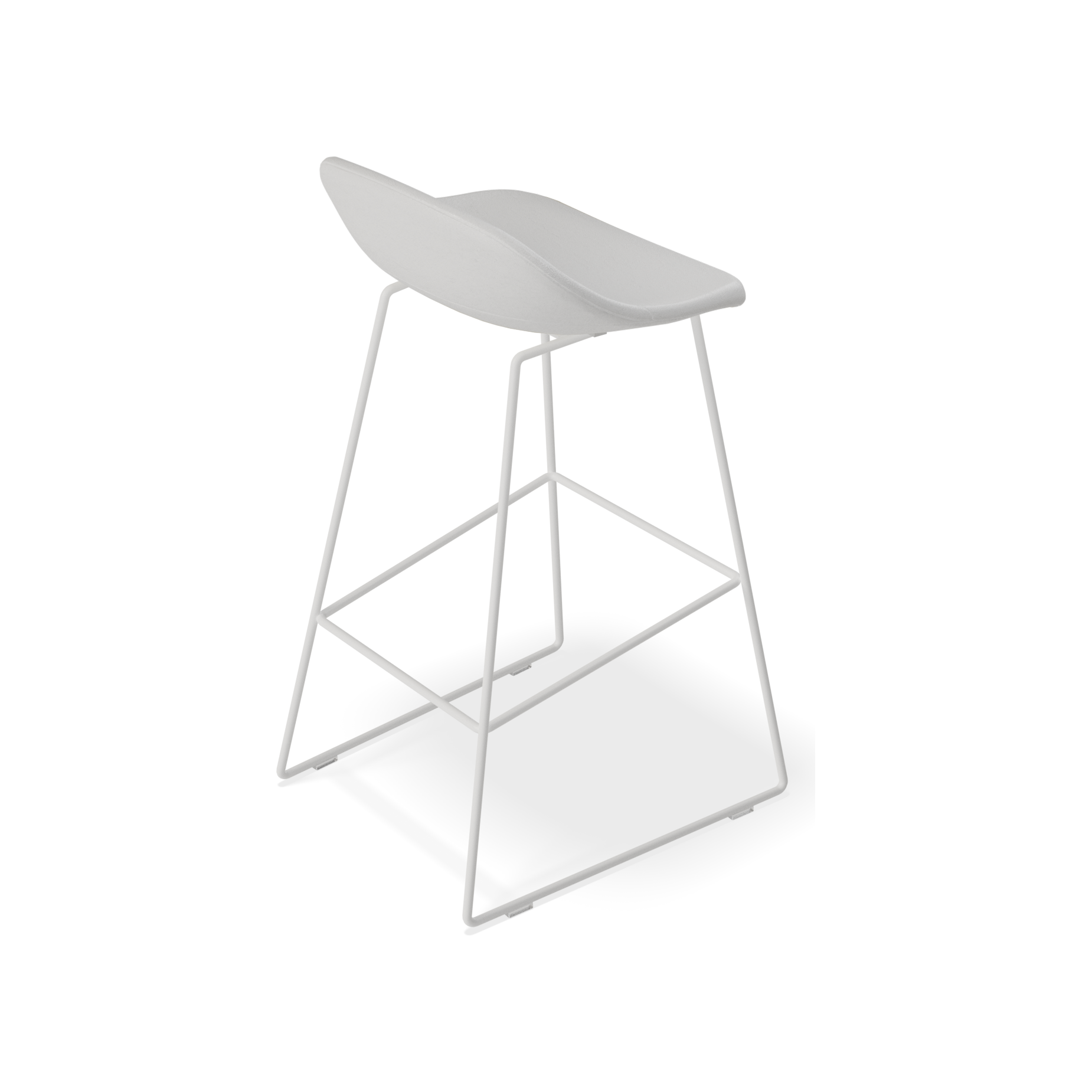 Pop Stool Upholstered Seat