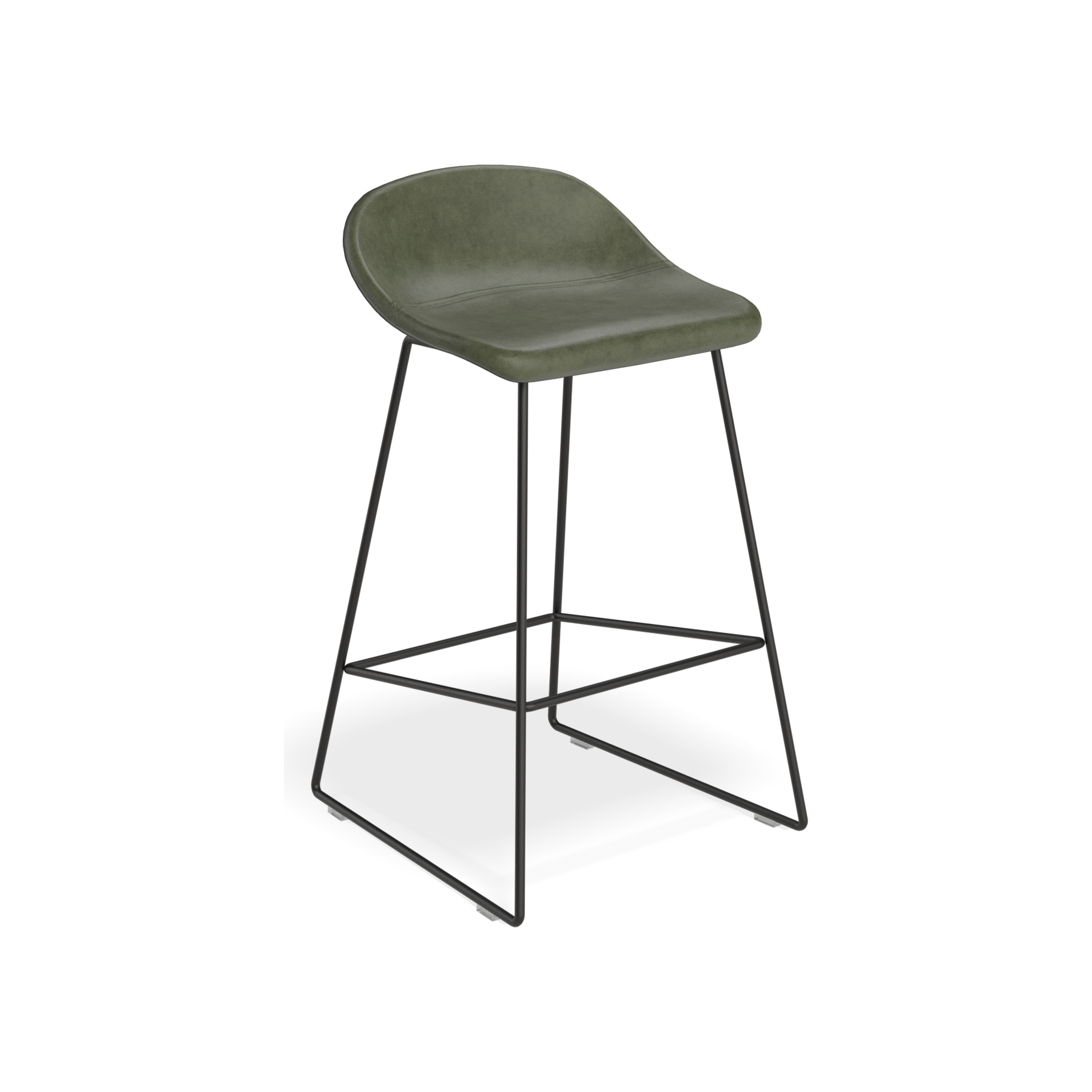 Pop Stool Upholstered Seat