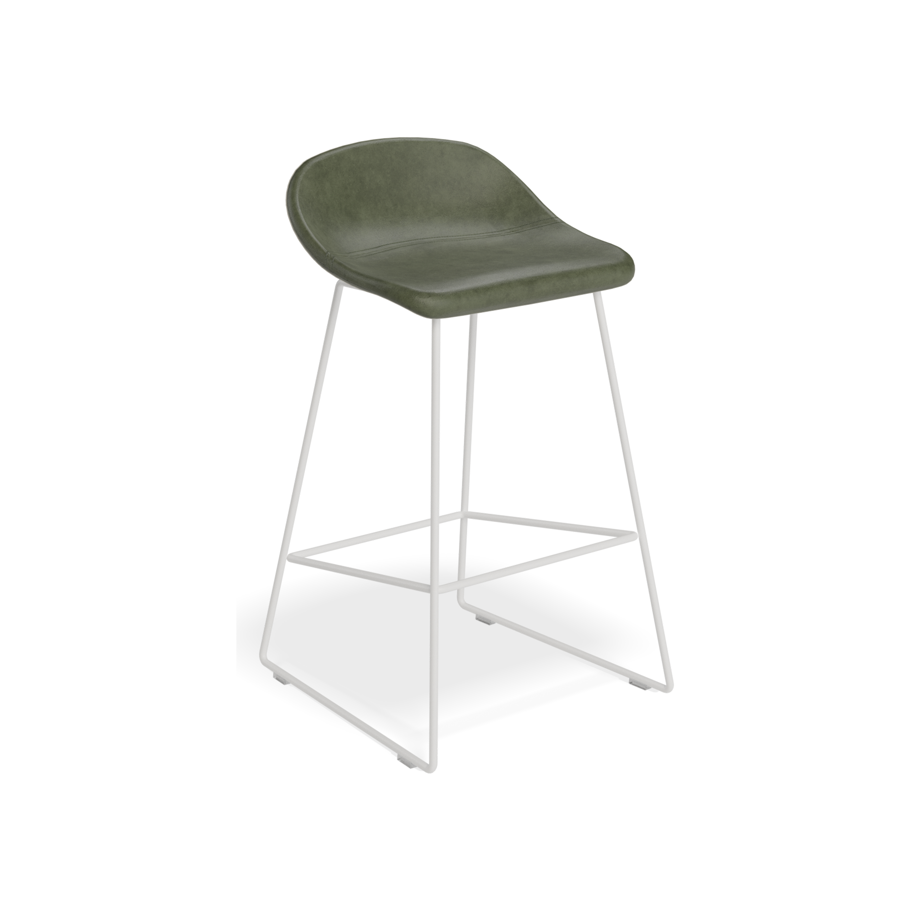 Pop Stool Upholstered Seat