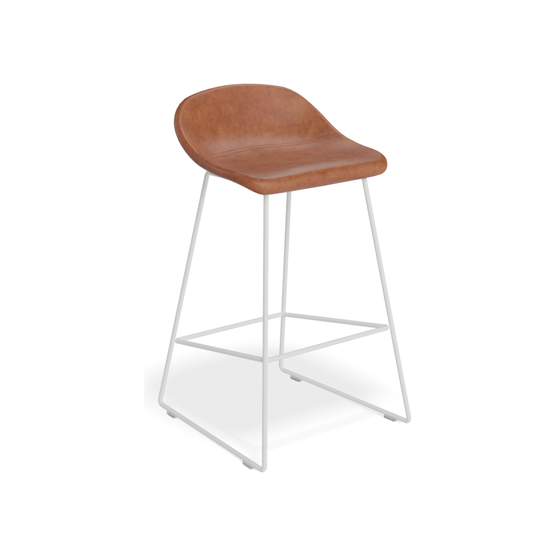 Pop Stool Upholstered Seat