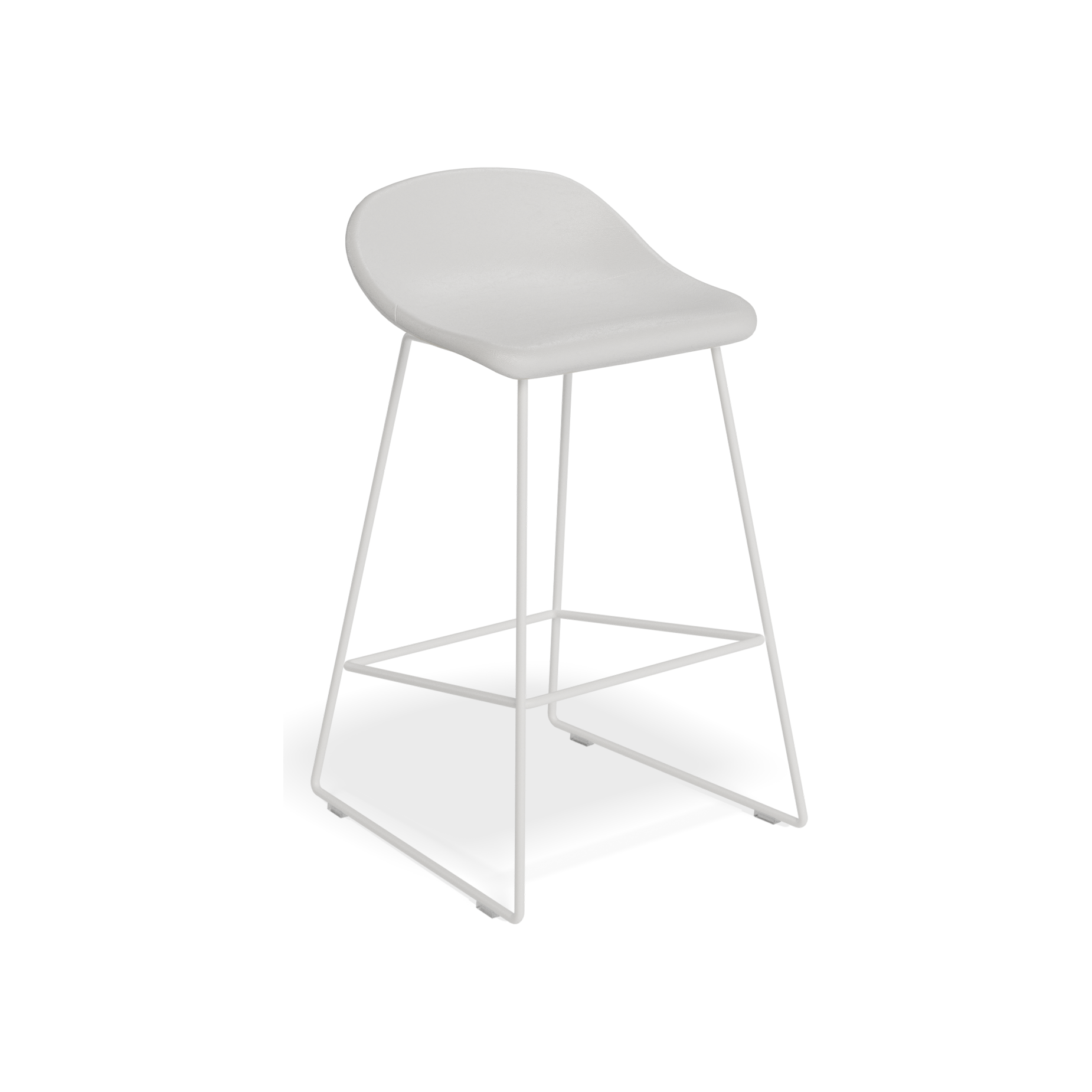 Pop Stool Upholstered Seat