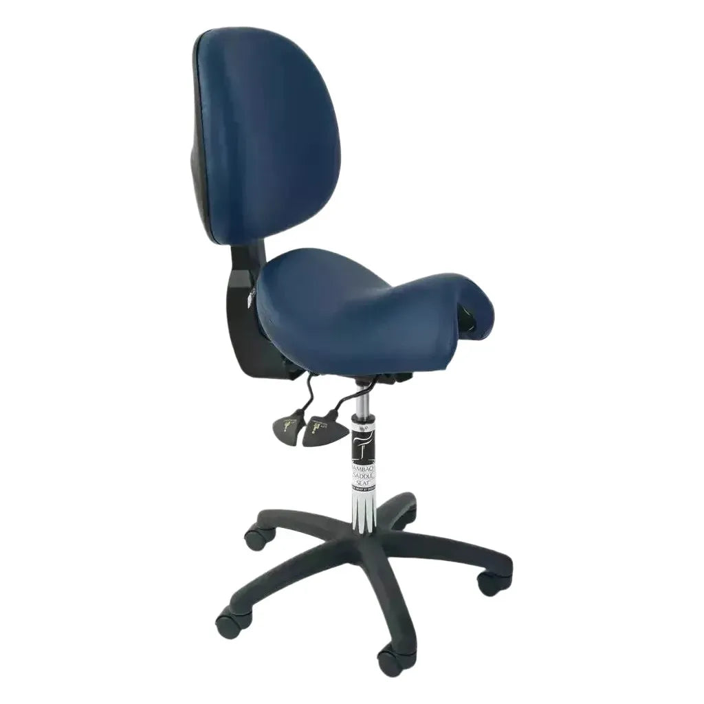 Bambach Saddle Chair with Back